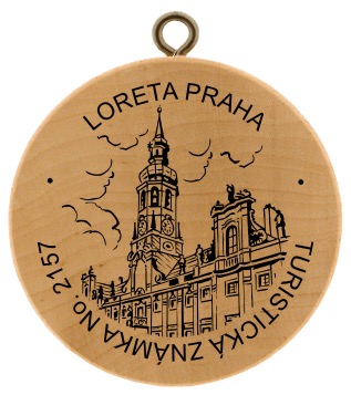 Turistická známka Lorety No. 2157