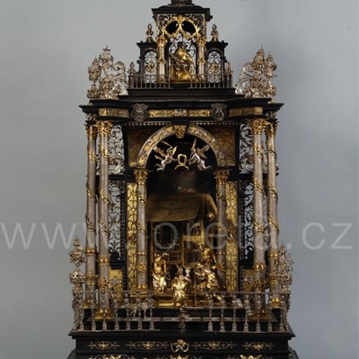 Home Altar from Augsburg – luxury Nativity Scene
