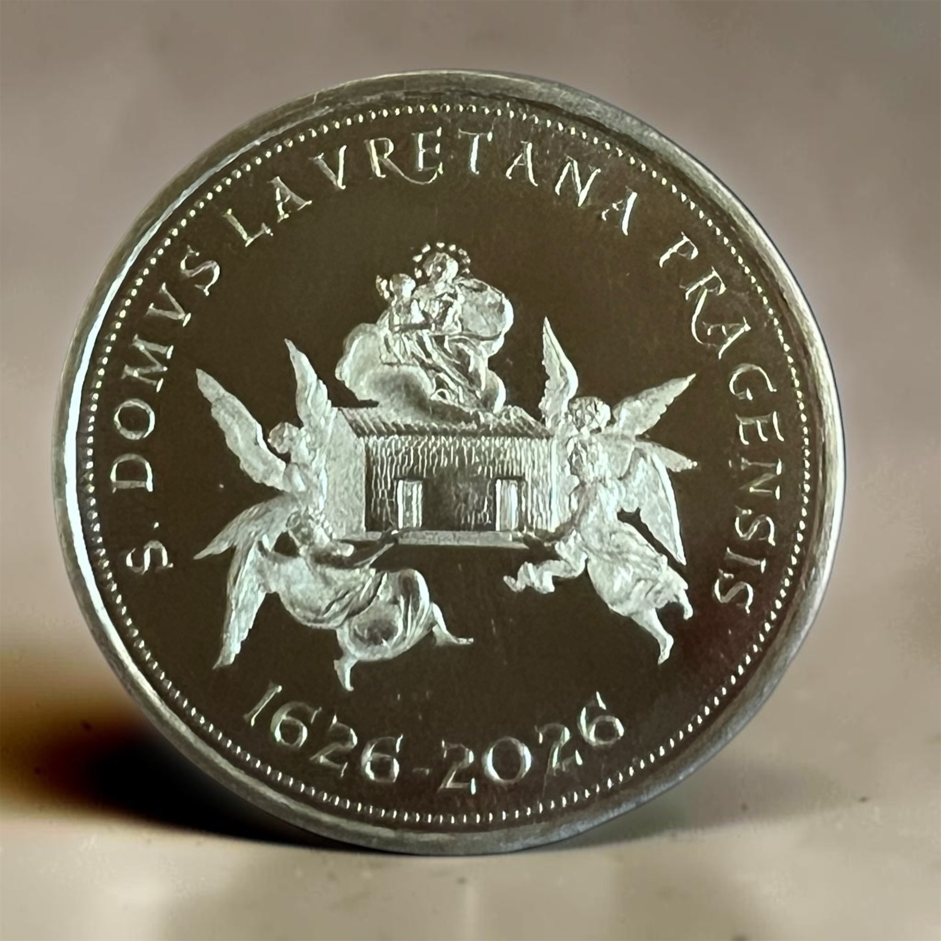 Limitovaná ražba výroční pamětní loretánské medaile 400 let =  400 medailí