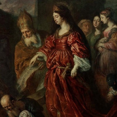 Joachim von Sandrart – Nalezení sv. Kříže