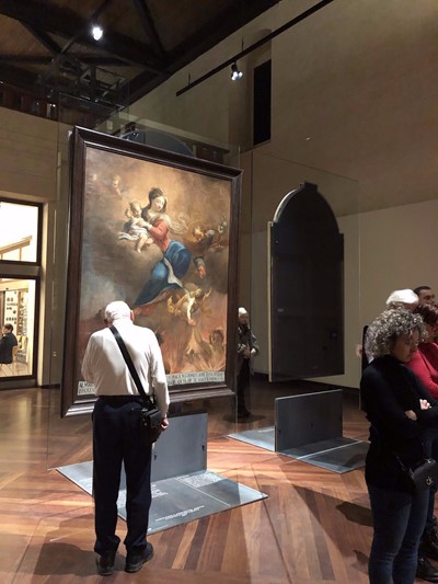 Painting of the Loreto Brotherhood at the exhibition