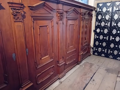 Restaurování skříní ve Staré klenotnici Lorety