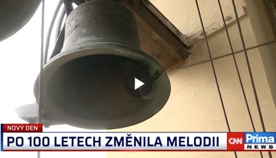 Změna melodie zvonohry na CNN Prima News