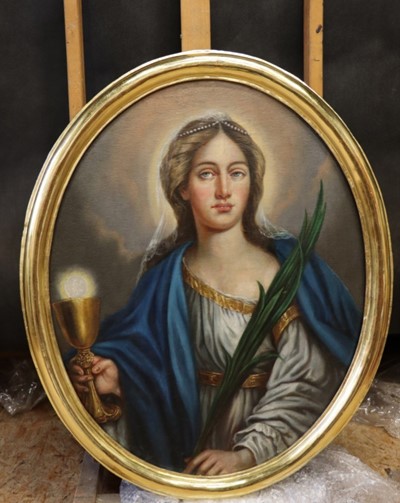 Restaurování obrazů z oltáře Ecce Homo